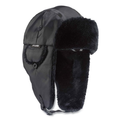 Picture of N-Ferno 6802 Classic Trapper Hat, Large/X-Large, Black, Ships in 1-3 Business Days