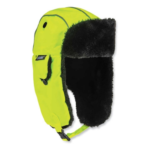 Picture of N-Ferno 6802 Classic Trapper Hat, Small/Medium, Lime, Ships in 1-3 Business Days