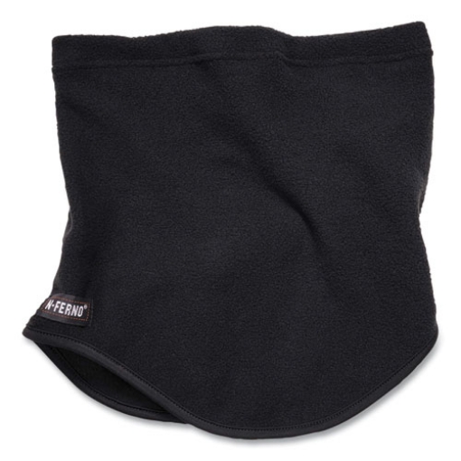 Picture of N-Ferno 6960 Fleece Neck Gaiter, Fleece, One Size Fits Most, Black, Ships in 1-3 Business Days