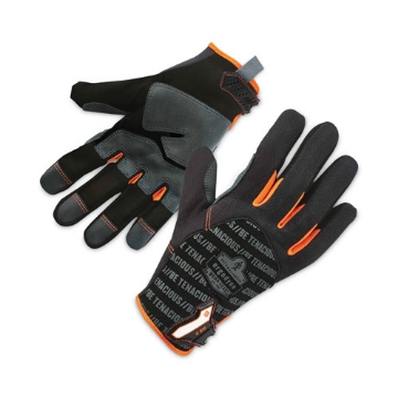 Picture of ProFlex 810 Reinforced Utility Gloves, Black, Large Pair, Ships in 1-3 Business Days