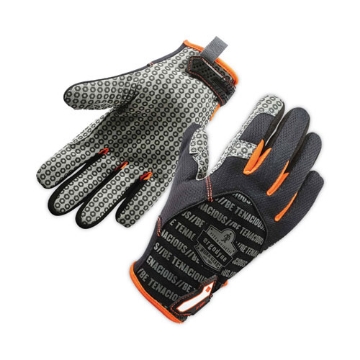 Picture of ProFlex 821 Smooth Surface Handling Gloves, Black, X-Large, Pair, Ships in 1-3 Business Days