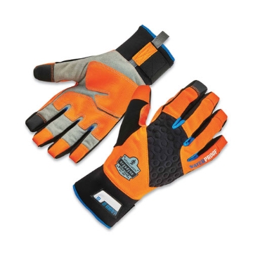Picture of ProFlex 818WP Thermal WP Gloves with Tena-Grip, Orange, 2X-Large, Pair, Ships in 1-3 Business Days