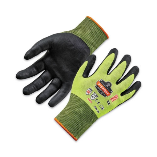 Picture of ProFlex 7022 ANSI A2 Coated CR Gloves DSX, Lime, Large, 144 Pairs/Pack, Ships in 1-3 Business Days