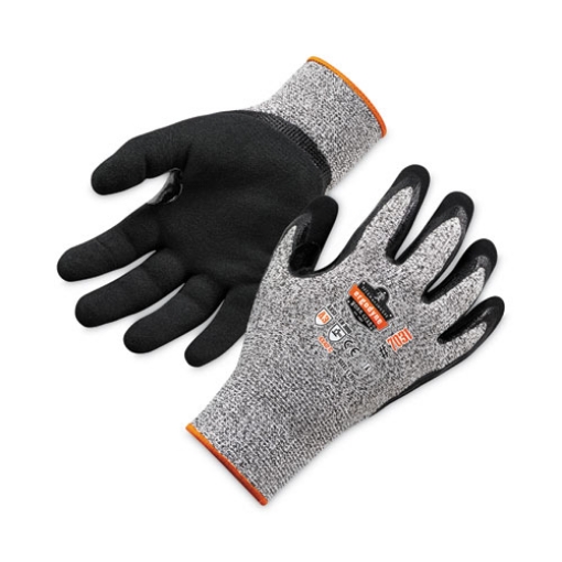 Picture of ProFlex 7031 ANSI A3 Nitrile-Coated CR Gloves, Gray, Large, 144 Pairs/Carton, Ships in 1-3 Business Days