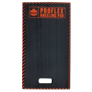 Picture of ProFlex 385 Large Kneeling Pad, 16 x 28, Black/Orange, Ships in 1-3 Business Days