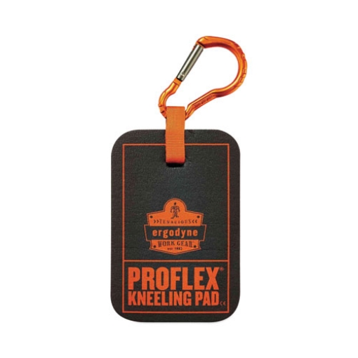 Picture of ProFlex 365 Mini Foam Kneeling Pad, Carabiner, 1", Mini, Black, Ships in 1-3 Business Days