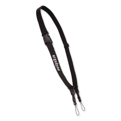 Picture of Squids 3134 Barcode Scanner Lanyard Sling, 28" to 66" Long, Black, Ships in 1-3 Business Days