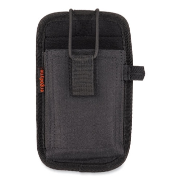 Picture of Squids 5542 Phone Style Scanner Holster w/Belt Loop, Small, 1 Comp, 3.75x1x6.5, Polyester, Black, Ships in 1-3 Business Days