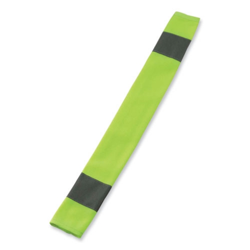 Picture of GloWear 8004 Hi-Vis Seat Belt Cover, 6" x 18.5", Lime, Ships in 1-3 Business Days