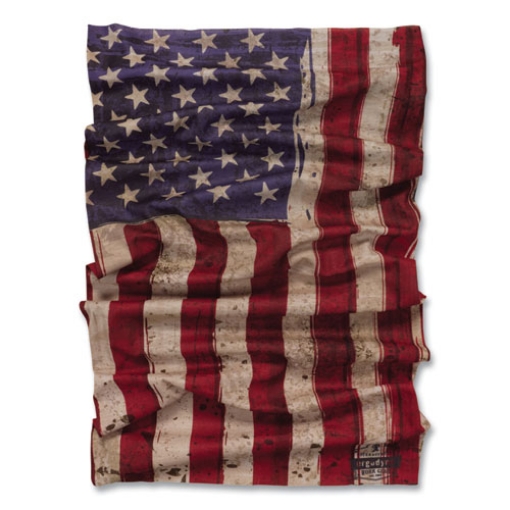 Picture of Chill-Its 6485 Multi-Band, Polyester, One Size Fits Most, American Flag, Ships in 1-3 Business Days