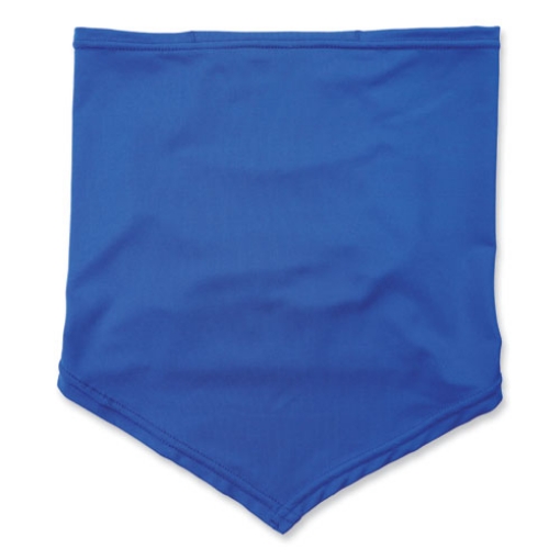 Picture of Chill-Its 6483  Cooling Neck Gaiter Bandana Pocket, Polyester/Spandex, Small/Medium, Blue, Ships in 1-3 Business Days