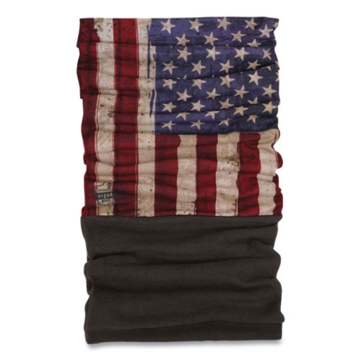 Picture of N-Ferno 6492 2-Piece Thermal Fleece + Poly Multi-Band, One Size Fits Most, American Flag, Ships in 1-3 Business Days