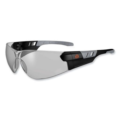 Picture of Skullerz Saga Frameless Safety Glasses, Black Nylon Impact Frame, AntiFog Indr/Outdr Polycarb Lens,Ships in 1-3 Business Days