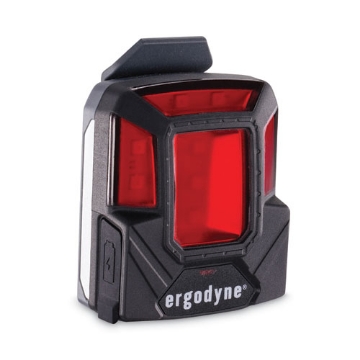 Picture of Skullerz 8993 Hard Hat Safety Light, 1.5 x 3 x 1.5, Black, Ships in 1-3 Business Days