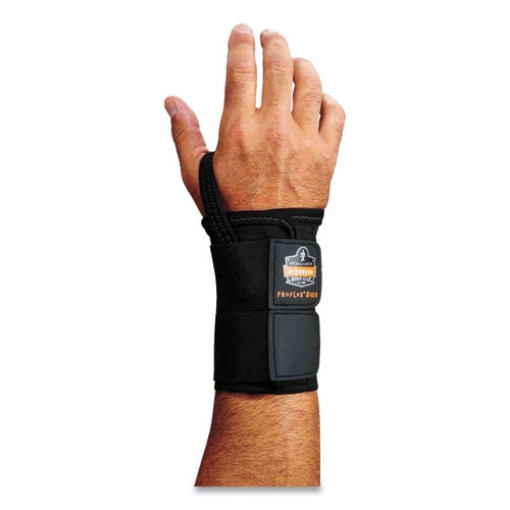 Picture of ProFlex 4010 Double Strap Wrist Support, Small, Fits Left Hand, Black, Ships in 1-3 Business Days