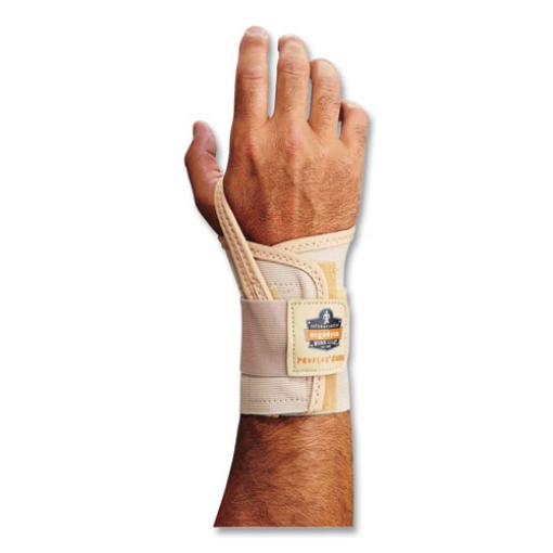 Picture of ProFlex 4000 Single Strap Wrist Support. Small, Fits Right Hand, Tan, Ships in 1-3 Business Days