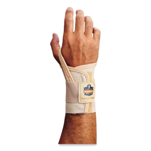 Picture of ProFlex 4000 Single Strap Wrist Support, Medium, Fits Right Hand, Tan, Ships in 1-3 Business Days