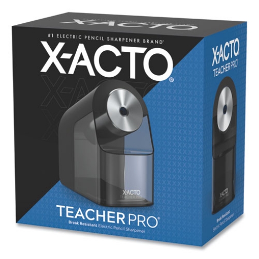 Picture of Model 1675 Teacherpro Classroom Electric Pencil Sharpener, Ac-Powered, 4 X 7.5 X 8, Black/silver/smoke