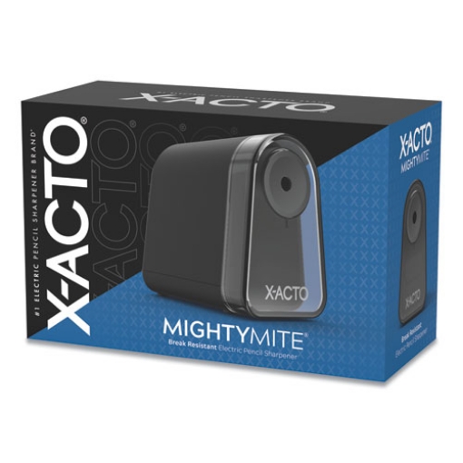 Picture of Model 19501 Mighty Mite Home Office Electric Pencil Sharpener, Ac-Powered, 3.5 X 5.5 X 4.5, Black/gray/smoke