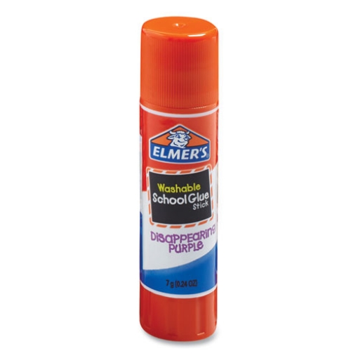 Picture of Disappearing Purple School Glue Stick, 0.24 Oz, Dries Clear, 30/box