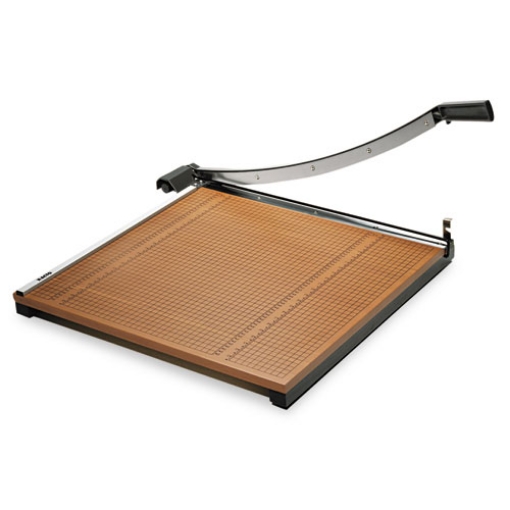 Picture of Square Commercial Grade Wood Base Guillotine Trimmer, 20 Sheets, 24" Cut Length, 24 X 24