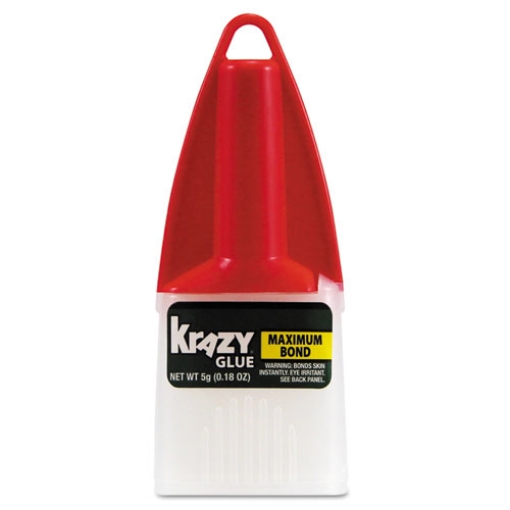 Picture of Maximum Bond Krazy Glue, 0.18 Oz, Dries Clear