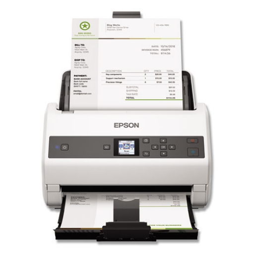 Picture of Ds-870 Color Workgroup Document Scanner, 600 Dpi Optical Resolution, 100-Sheet Duplex Auto Document Feeder