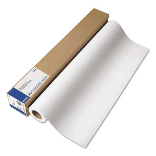 Picture of Professional Media Metallic Photo Paper, 10.5 Mil, 16" X 100 Ft, Gloss White