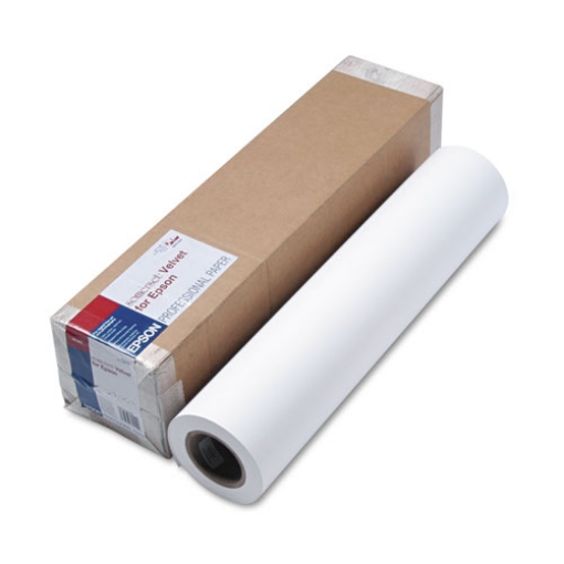 Picture of Somerset Velvet Paper Roll, 24" X 50 Ft, White