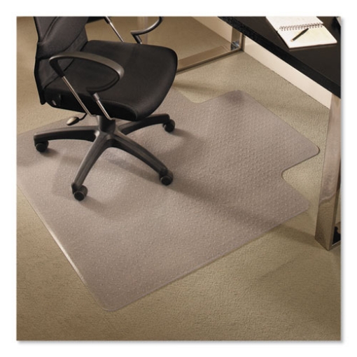 Picture of Everlife Chair Mats For Medium Pile Carpet With Lip, 36 X 48, Clear