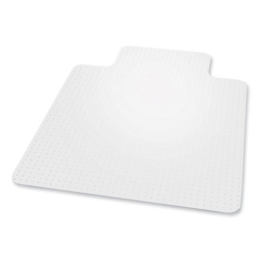 Picture of EverLife Chair Mat for Extra High Pile Carpet wih Lip, 45 x 53, Clear, Ships in 4-6 Business Days