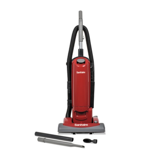 Picture of Force Quietclean Upright Vacuum Sc5815d, 15" Cleaning Path, Red