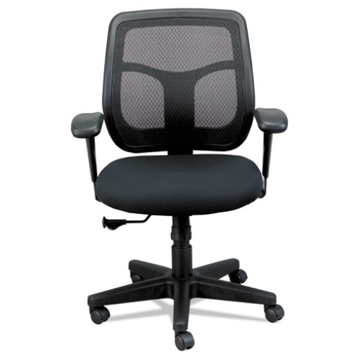 Picture of Apollo Mid-Back Mesh Chair, 18.1" To 21.7" Seat Height, Black