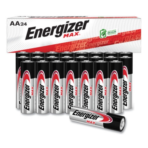 Picture of Max Aa Alkaline Batteries, 1.5 V, 4/pack, 6 Packs/box