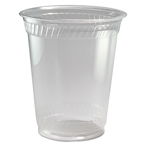 Picture of Kal-Clear Pet Cold Drink Cups, 12 Oz To 14 Oz, Clear, Squat, 50/sleeve, 20 Sleeves/carton