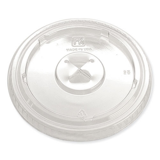 Picture of Greenware Cold Drink Lids, X-Slot, Fits 12 oz to 20 oz Cup, 1,000/Carton