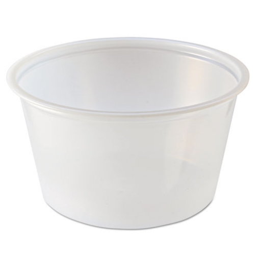 Picture of Portion Cups, 4 Oz, Clear, 125/sleeve, 20 Sleeves/carton