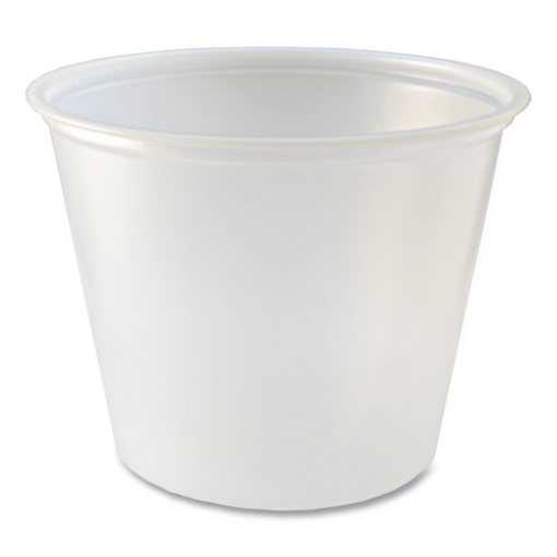 Picture of PORTION CUPS, 5.5 OZ, TRANSLUCENT, 125/SLEEVE, 20 SLEEVE/CARTON