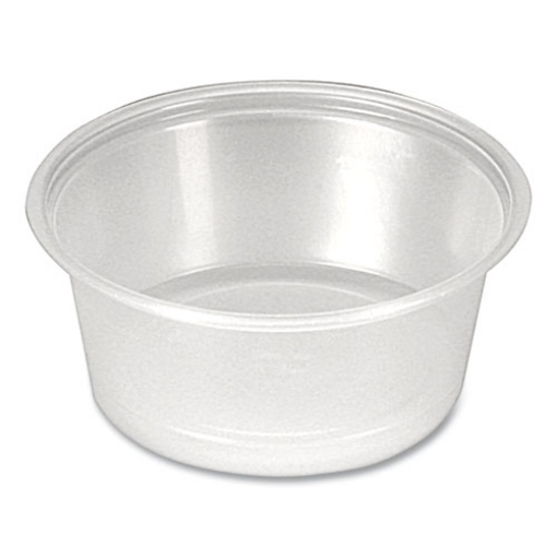 Picture of Portion Cups, 1.5 oz, Clear, 250/Sleeve, 10 Sleeves/Carton