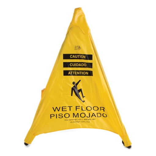 Picture of Pop Up Safety Cone, 3 X 2.5 X 20, Yellow