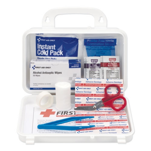 Picture of First Aid Kit For Use By Up To 25 People, 113 Pieces, Plastic Case