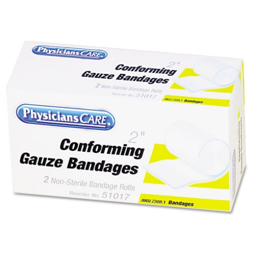 Picture of First Aid Conforming Gauze Bandage, Non-Steriile, 2" Wide, 2/box