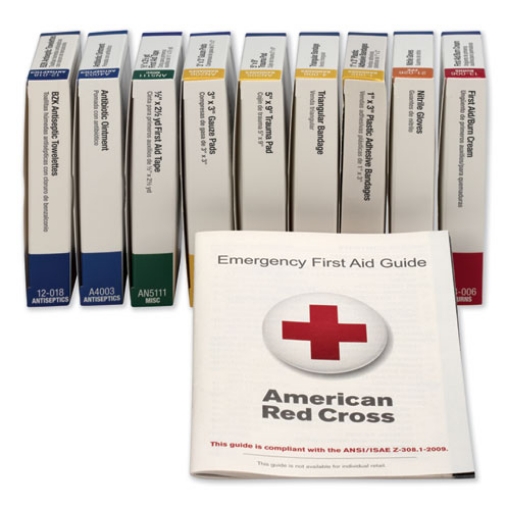 Picture of Ansi Compliant 10 Person First Aid Kit Refill, 65 Pieces