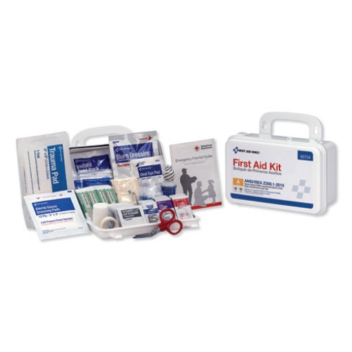 Picture of Ansi Class A 10 Person First Aid Kit, 71 Pieces, Plastic Case