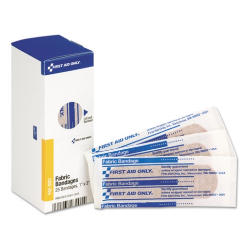 Picture of Smartcompliance Fabric Bandages, 1 X 3, 25/box