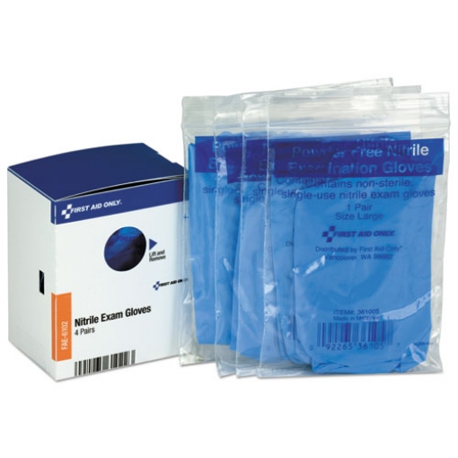 Picture of Refill For Smartcompliance General Business Cabinet, Nitrile Exam Gloves, 4 Pair/box