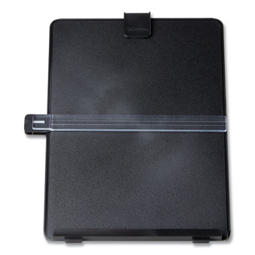 Picture of Non-Magnetic Letter-Size Desktop Copyholder, 125 Sheet Capacity, Plastic, Black