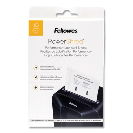 Picture of Powershred Performance+ Lubricant Sheets, 8.5 x 6, 10/Pack