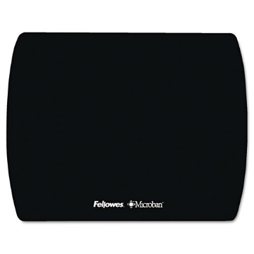 Picture of Ultra Thin Mouse Pad with Microban Protection, 9 x 7, Black