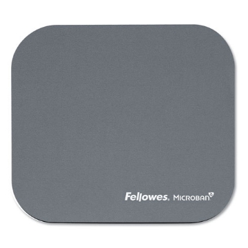 Picture of Mouse Pad with Microban Protection, 9 x 8, Graphite